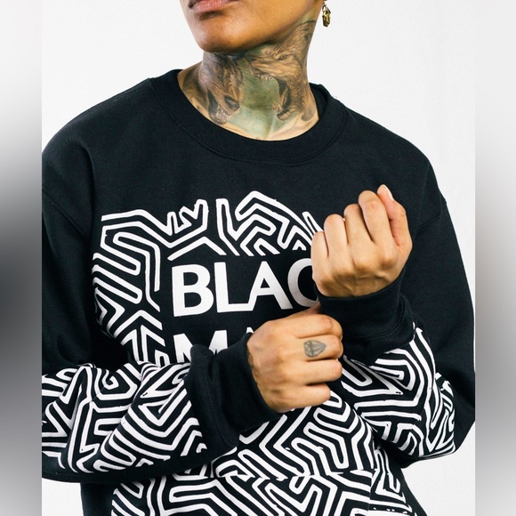 NWOT Stuzo Black Magic Crewneck - Picture 2 of 12